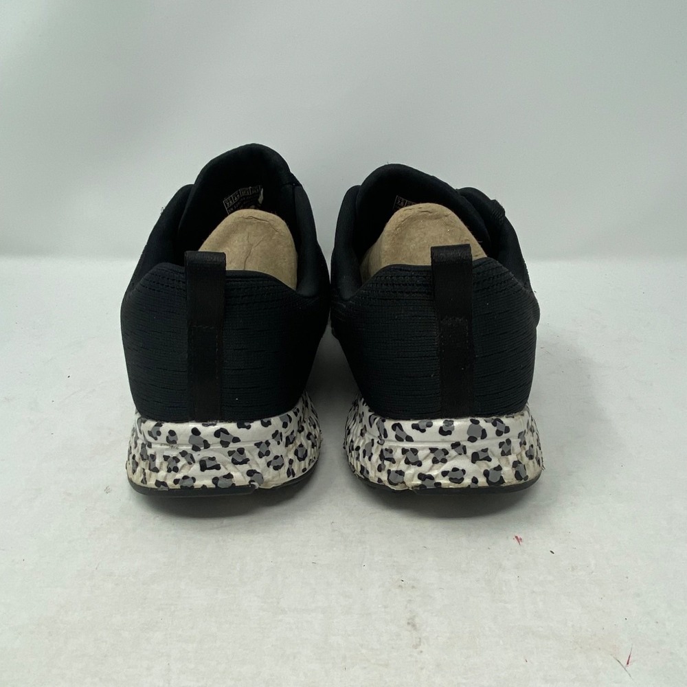 Skechers GORun Consistent Womens 7.5 Black Running Shoes Leopard 128284 - Picture 6 of 16